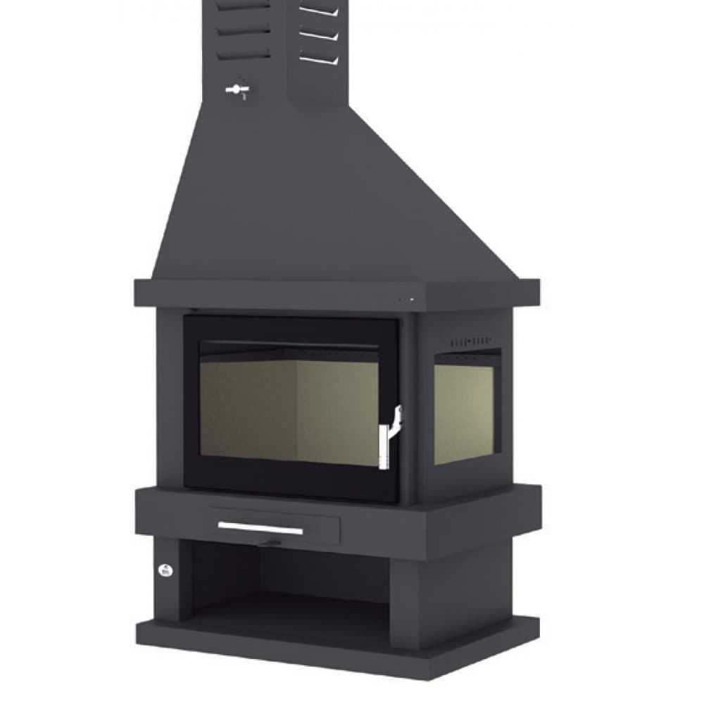 CHIMENEA DE LEÑA C-302 I / C-302 D ( 2 CARAS ) - Imagen 4
