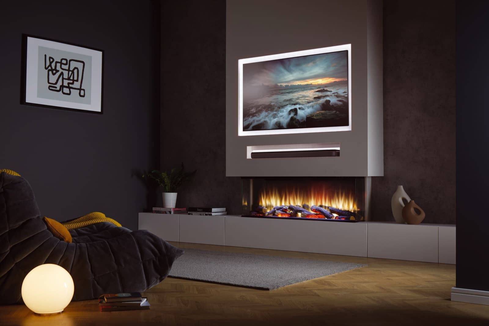 CHIMENEA ELÉCTRICA I1250E DEEP SMART APP BOSCHMARIN - Imagen 2