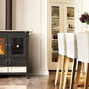 COCINA DE LEÑA THERMOROSSI VIOLETTA EVO - Imagen 1