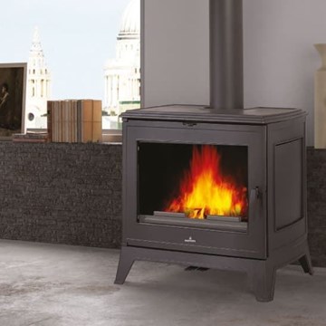 ESTUFA DE LEÑA FUNDICIÓN PRESTON 14 - Imagen 1