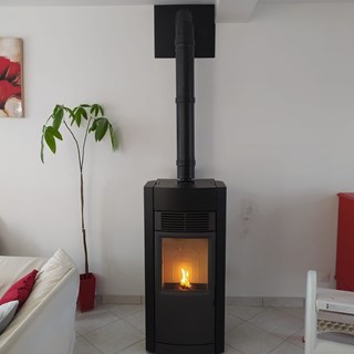 ESTUFA DE PELLETS DIELLE SCIROCCO 60-80-100 - Imagen 1