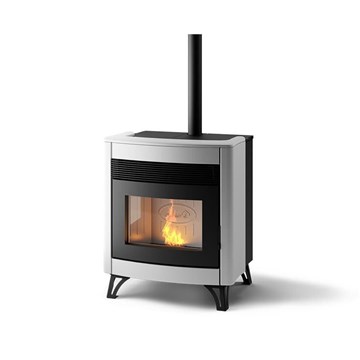 ESTUFA DE PELLETS DIELLE ZEFIRO 50-70 - Imagen 2