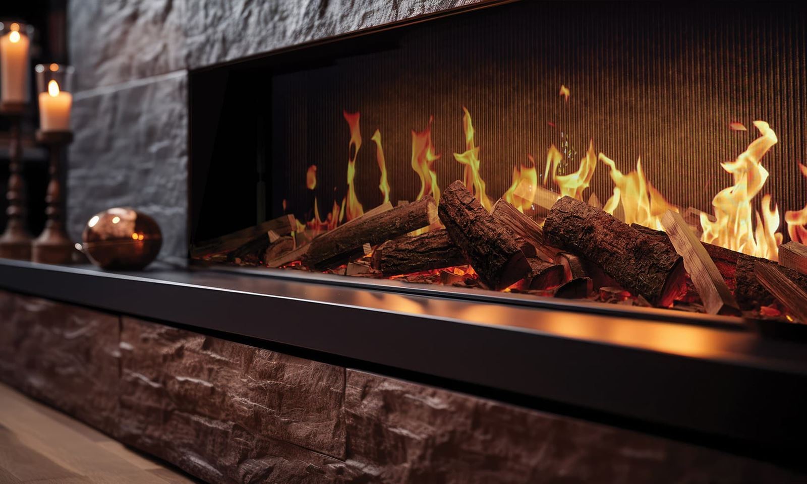 TrueFlame 150 3DX Chimenea eléctrica - Imagen 1