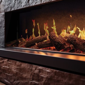 TrueFlame 150 3DX Chimenea eléctrica - Imagen 1