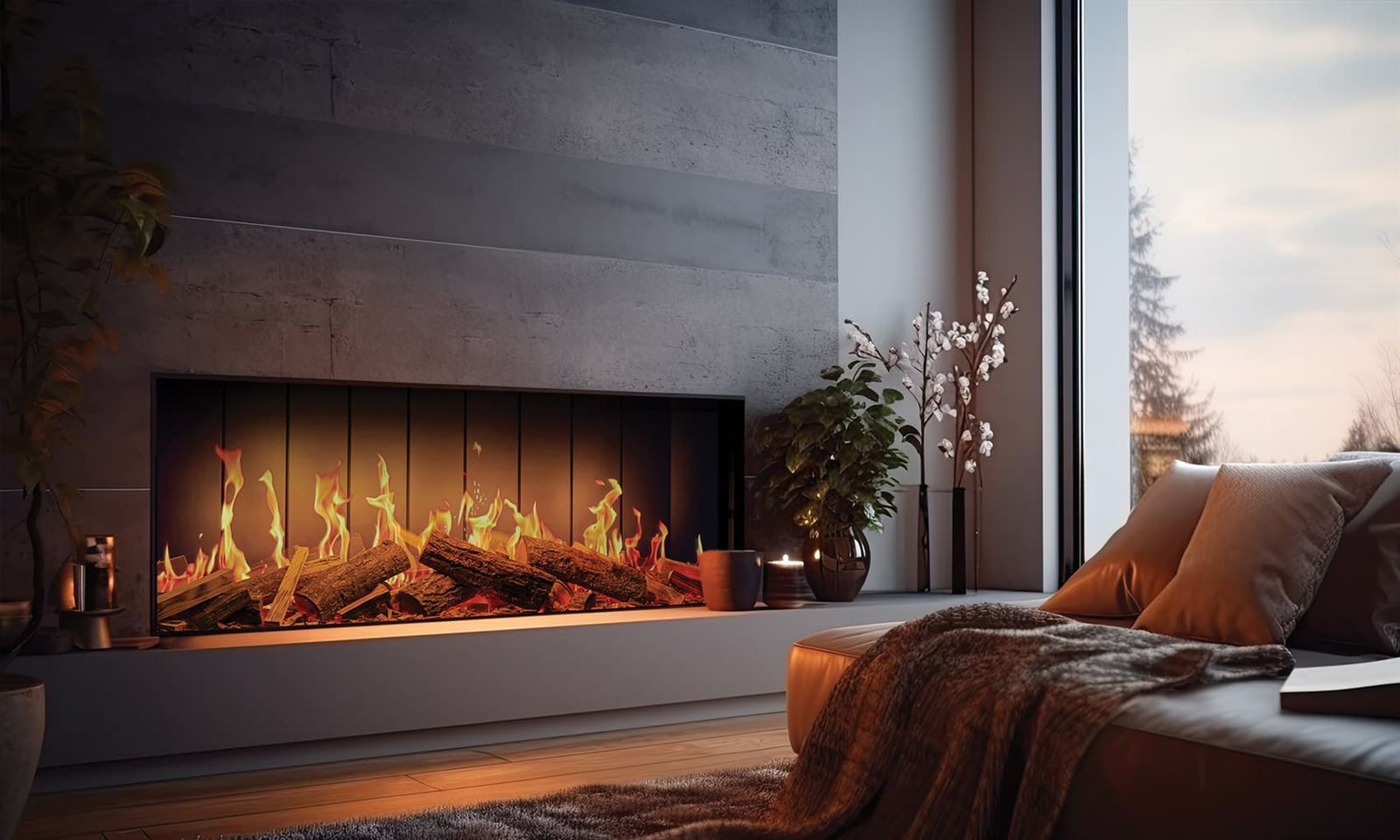 TrueFlame 150 3DX Chimenea eléctrica - Imagen 2