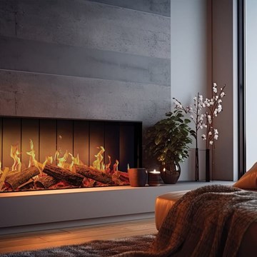 TrueFlame 150 3DX Chimenea eléctrica - Imagen 2