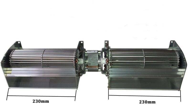 VENTILADOR DOBLE TANGENCIAL PARA ESTUFA DE PELLETS - Imagen 1